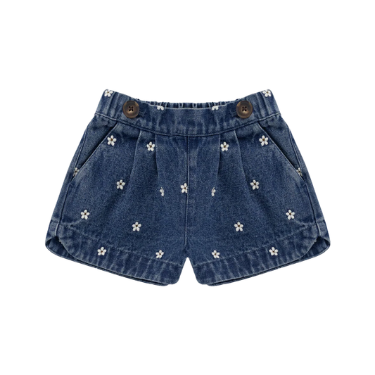 Jardine Short - Josie Floral Denim
