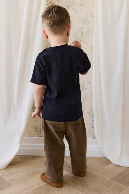 Jamie Kay Organic Cotton Bjorn Tee - Dark Navy Best Friends
