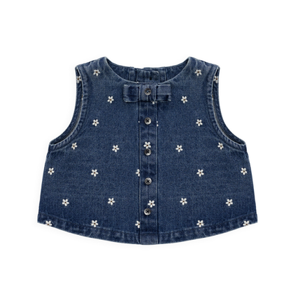 Jamie Kay Etta Top - Josie Floral Denim