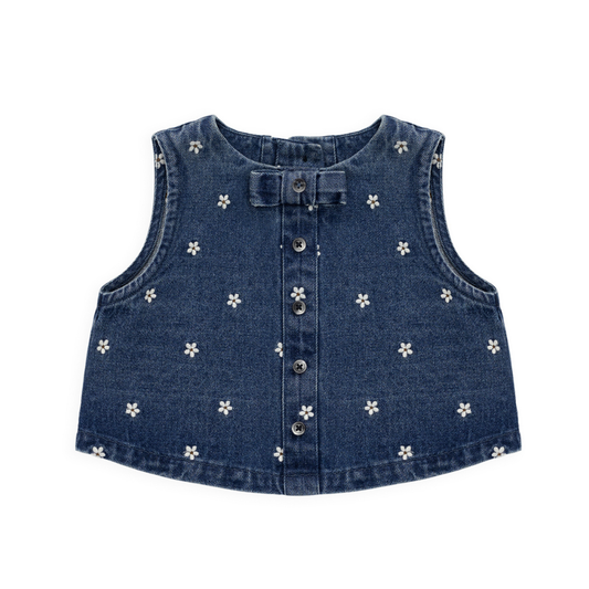 Etta Top Josue Floral Denim