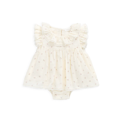 Jamie Kay Organic Cotton Muslin Frannie Playsuit - Willow Rose