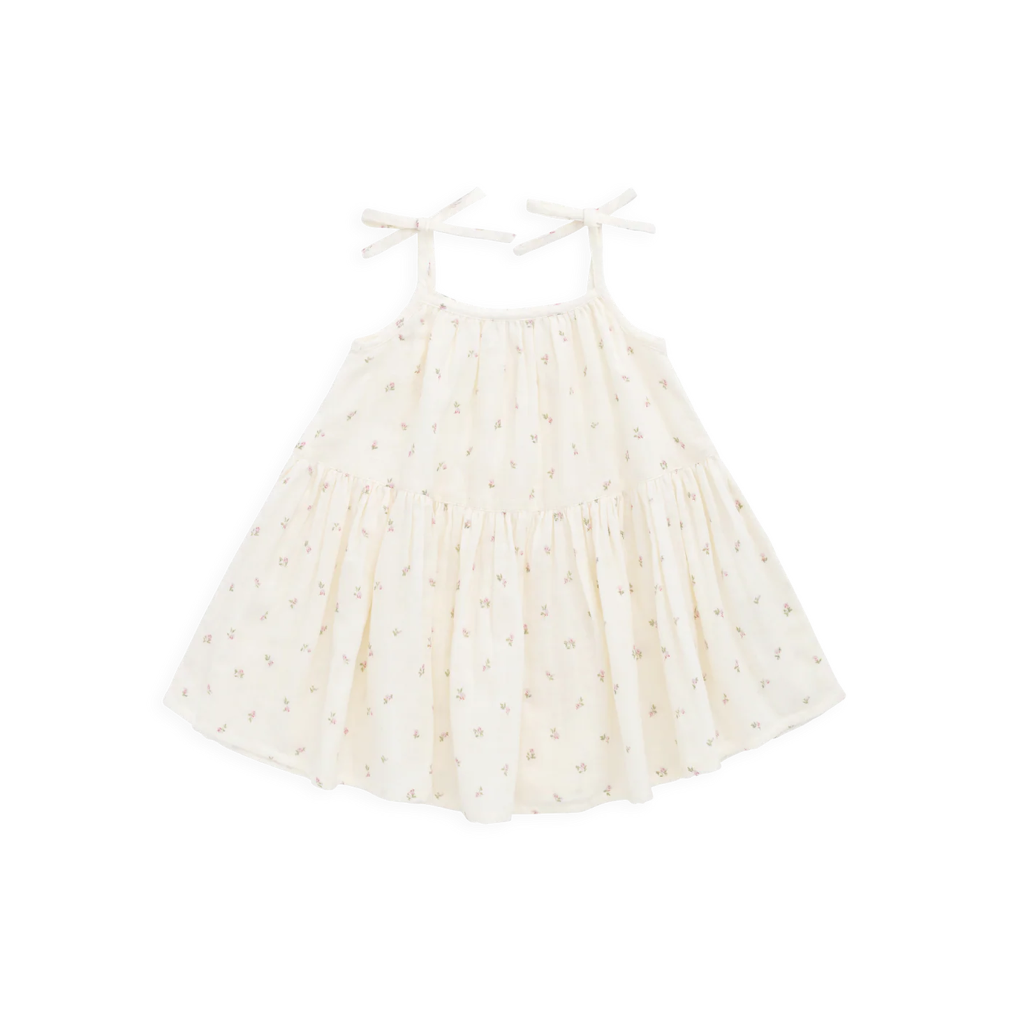 Jamie Kay Organic Cotton Muslin Winnie Dress - Willow Rose