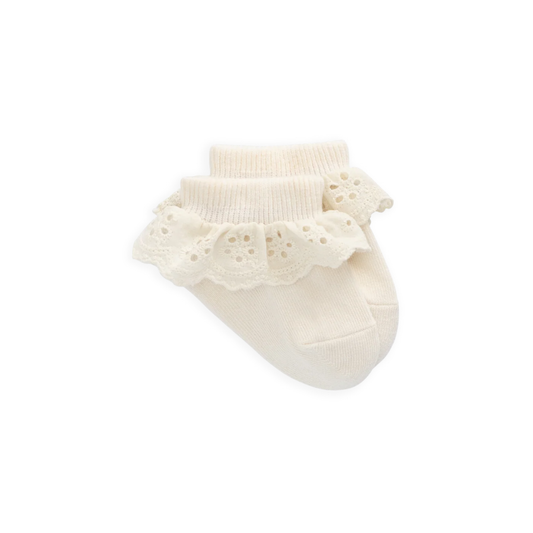 Jamie Kay Paloma Sock - Vanilla
