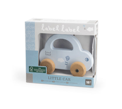 Label Label - Little Car - Blue