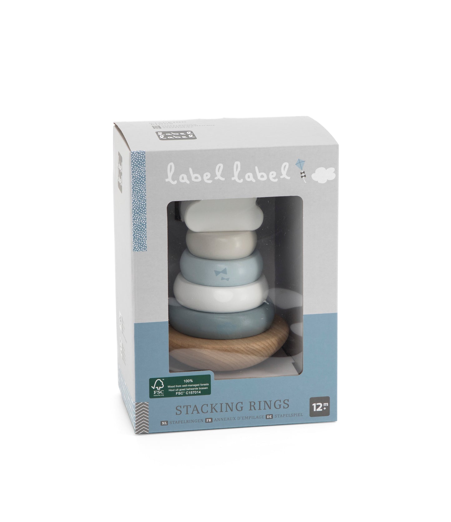 Label-Label Stacking Rings Balance - Blue
