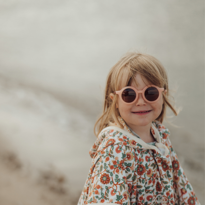 Original Round Sustainable Sunglasses | Bio-Based Bendable Polarized | Sunset
