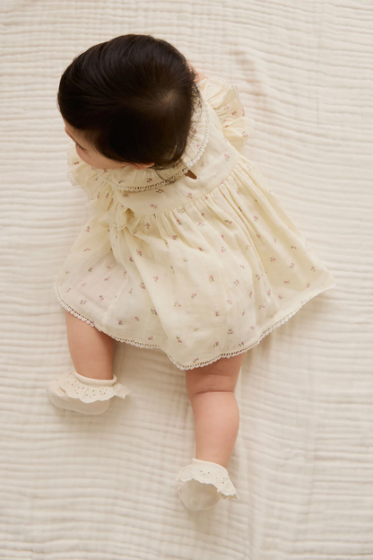 Jamie Kay Organic Cotton Muslin Frannie Playsuit - Willow Rose