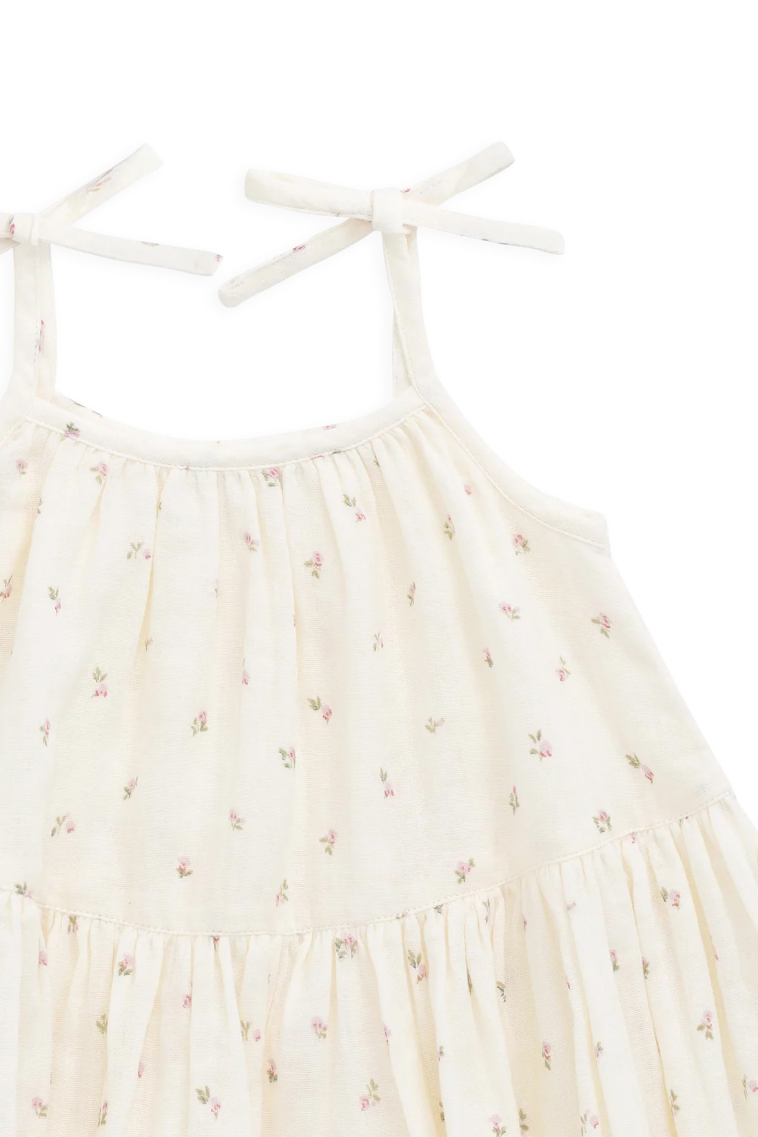 Jamie Kay Organic Cotton Muslin Winnie Dress - Willow Rose