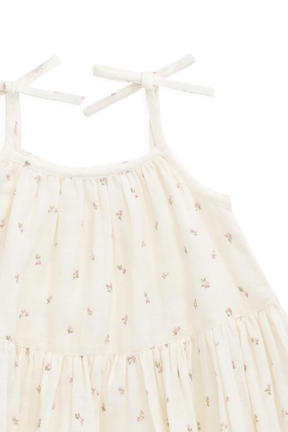 Jamie Kay Organic Cotton Muslin Winnie Dress - Willow Rose