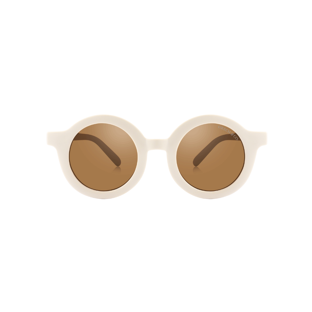 Original Round Sustainable Sunglasses | Bio-Based Bendable Polarized | Tortoise