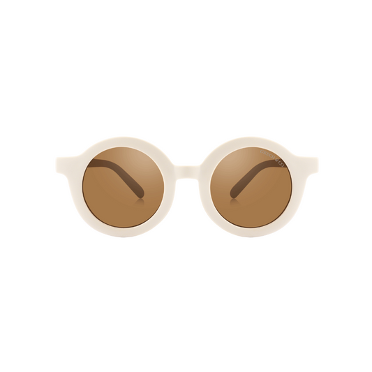 Original Round Sustainable Sunglasses | Bio-Based Bendable Polarized | Tortoise