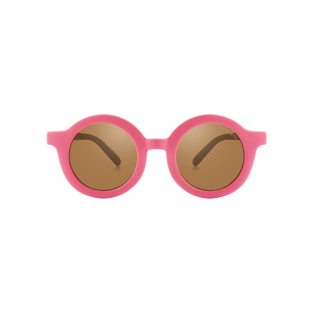Original Round Sustainable Sunglasses | Bio-Based Bendable Polarized | Tortoise