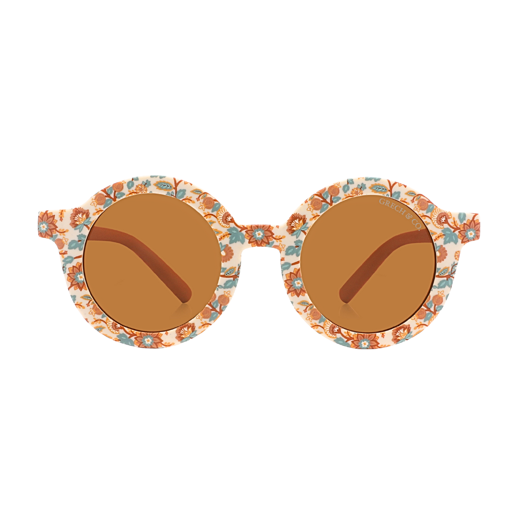 Original Round Sustainable Sunglasses | Bio-Based Bendable Polarized | Tortoise