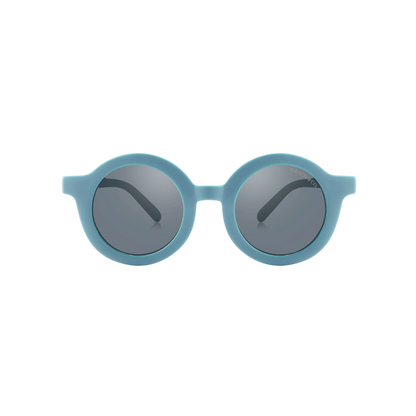 Original Round Sustainable Sunglasses | Bio-Based Bendable Polarized | Tortoise