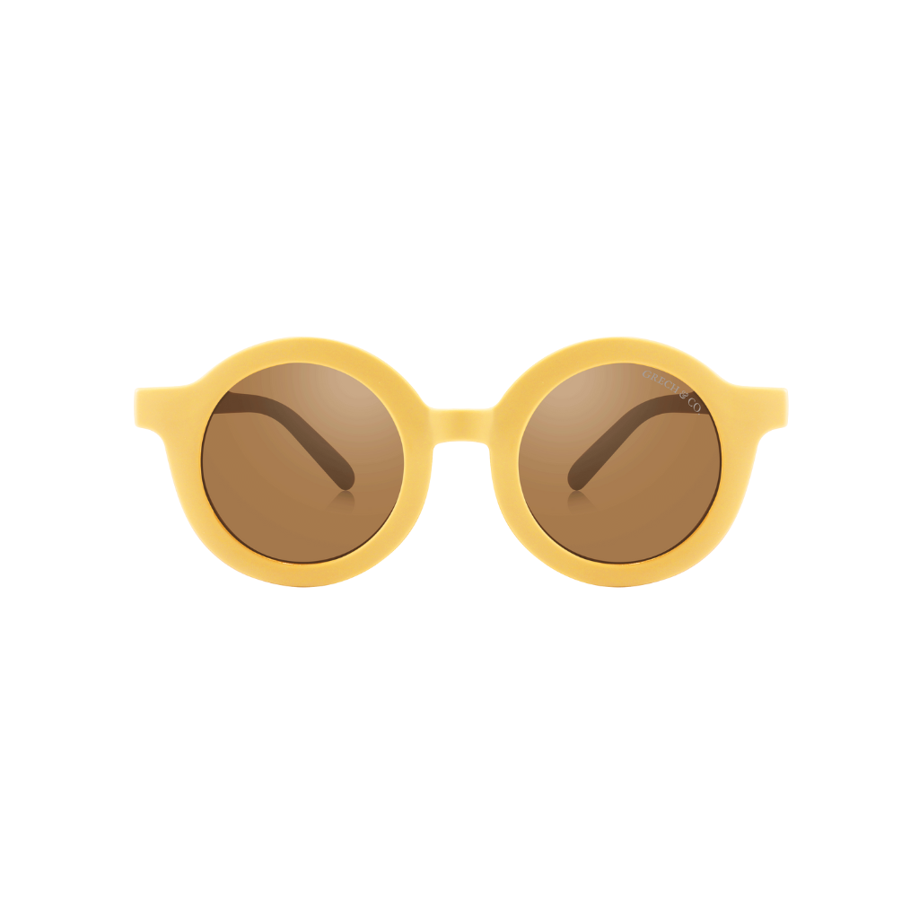 Original Round Sustainable Sunglasses | Bio-Based Bendable Polarized | Tortoise