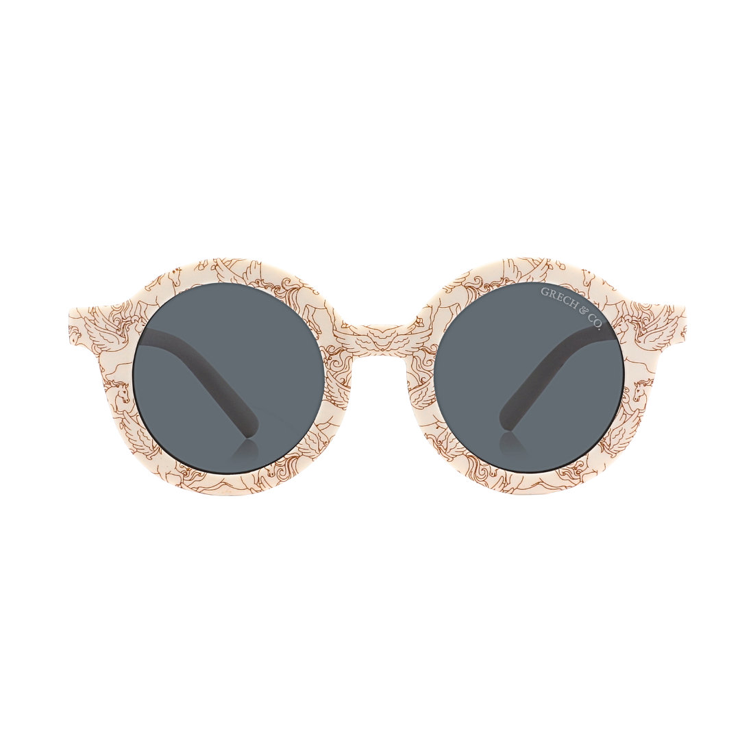 Original Round Sustainable Sunglasses | Bio-Based Bendable Polarized | Tortoise