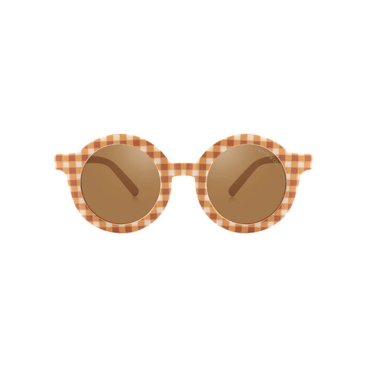 Original Round Sustainable Sunglasses | Bio-Based Bendable Polarized | Tortoise
