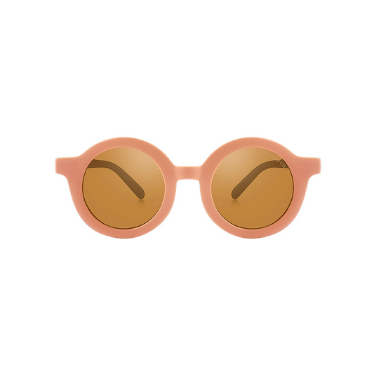 Original Round Sustainable Sunglasses | Bio-Based Bendable Polarized | Tortoise