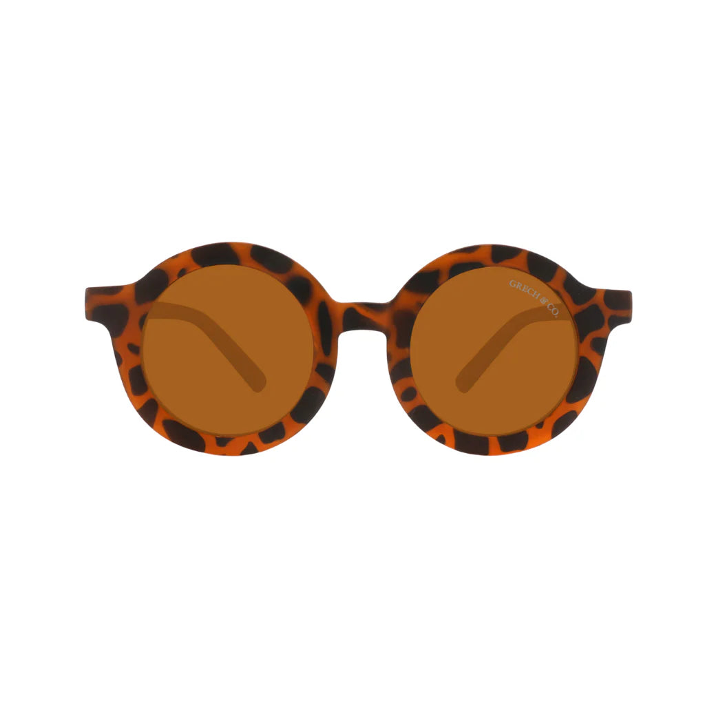 Original Round Sustainable Sunglasses | Bio-Based Bendable Polarized | Tortoise