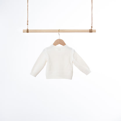V-neck Cardigan with Bow (6-12M / 18-24M / 2-3Y)