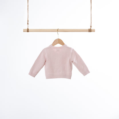 V-neck Cardigan with Bow (6-12M / 18-24M / 2-3Y)