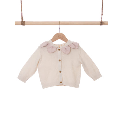 Sun Flower Hoodie Cardigan (18-24M / 2-3Y / 4Y)