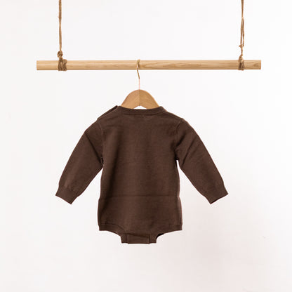 Crew Neck LS Knitting Romper - Shane (6-12M / 18-24M)