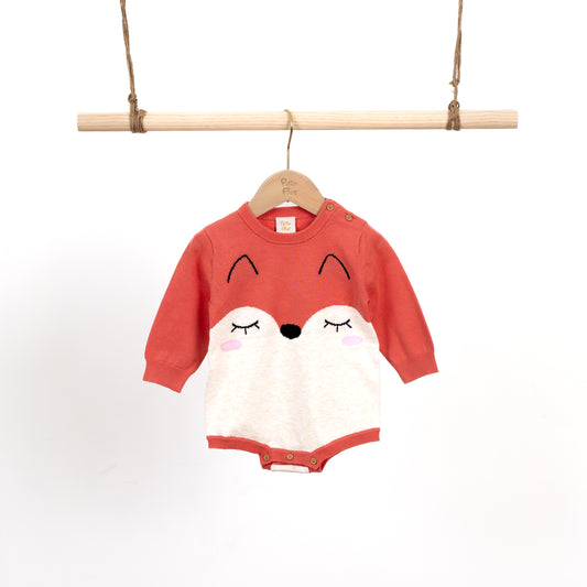 Crew Neck LS Knitting Romper - Fiona (6-12M / 18-24M)