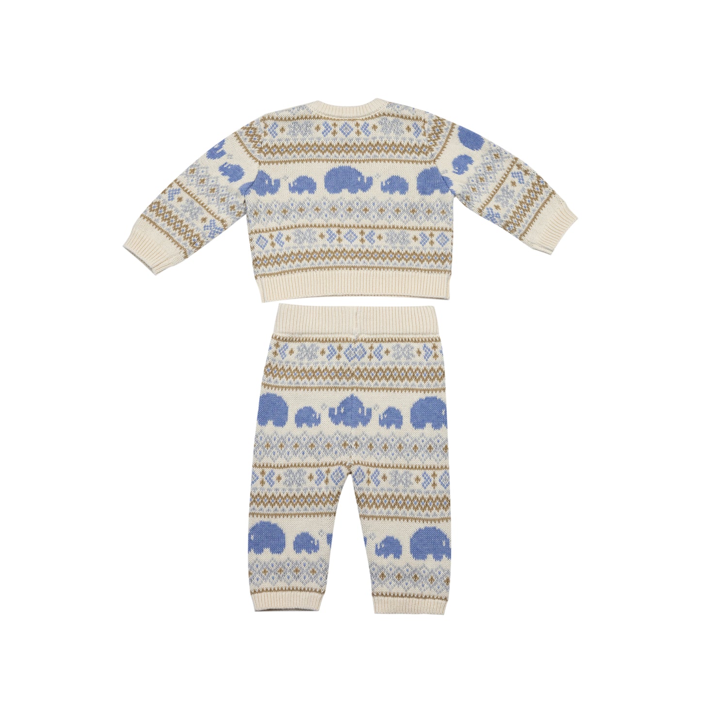Crew Neck LS Pullover with Pants Holiday Matching Sets - Ethan (6-12M / 18-24M)