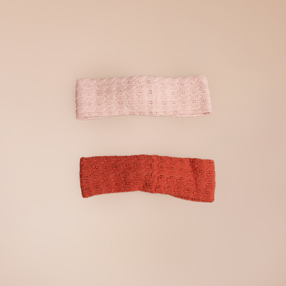 Pointelle Headband with Knots (6-12M / 2-3Y)