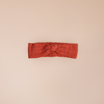 Pointelle Headband with Knots (6-12M / 2-3Y)