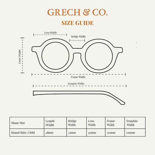 Original Round Sustainable Sunglasses | Bio-Based Bendable Polarized | Tortoise