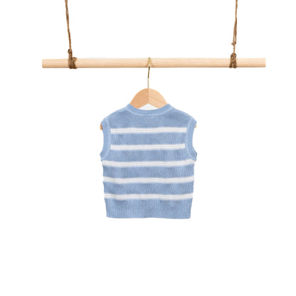 Texture Stripe Vest Pullover (6-12M / 18-24M / 2-3Y)