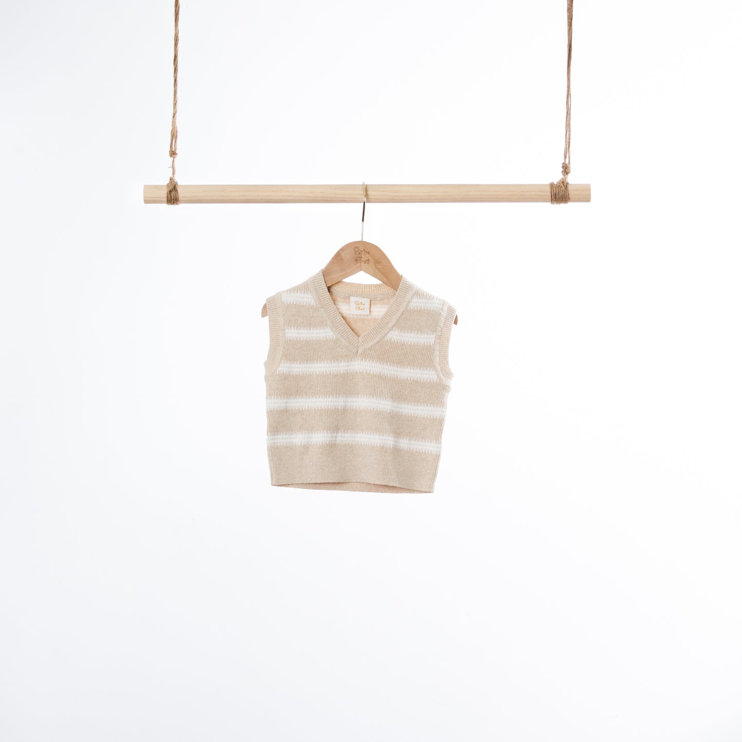 Texture Stripe Vest Pullover (6-12M / 18-24M / 2-3Y)