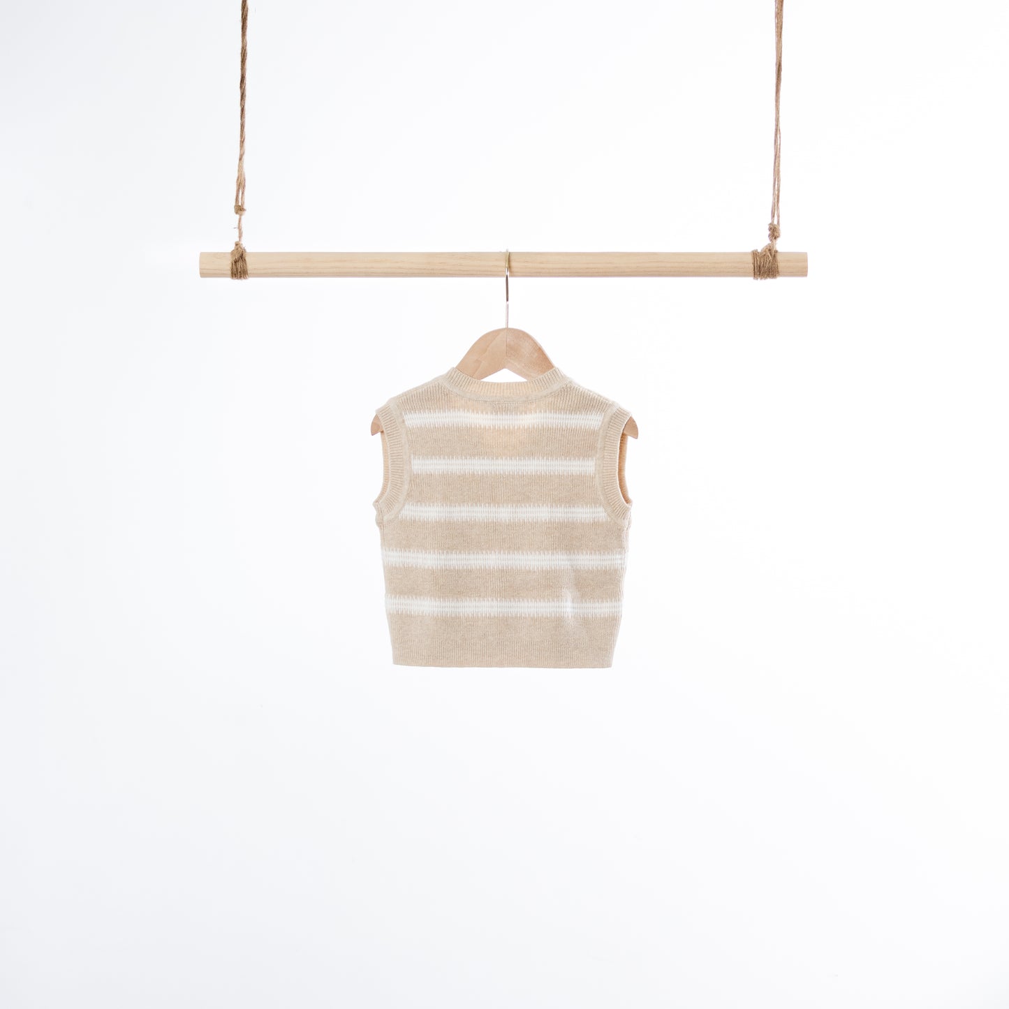 Texture Stripe Vest Pullover (6-12M / 18-24M / 2-3Y)
