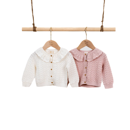 Cardigan | Collared Crinkled (6-12M / 18-24M)