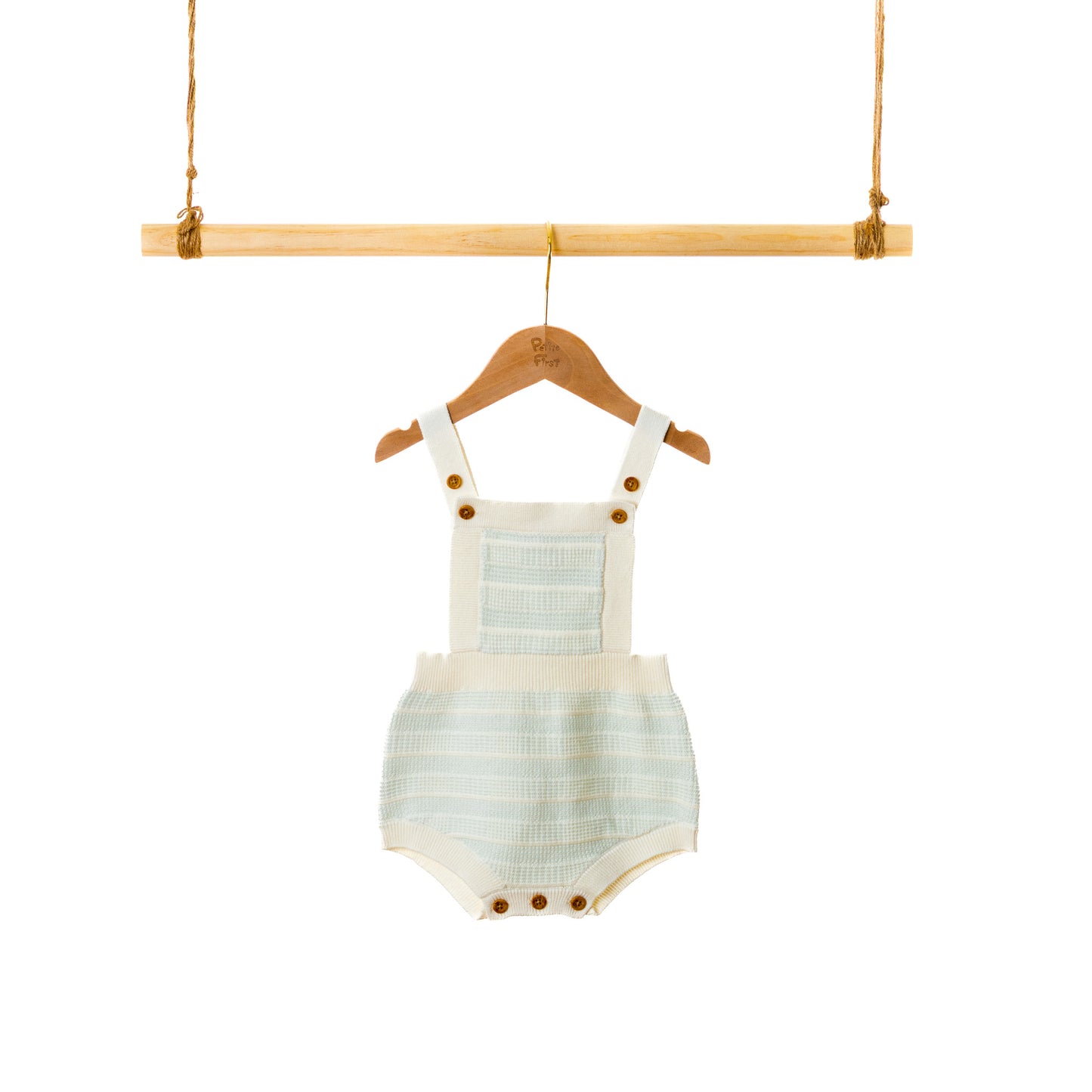 Texture Stripe Romper (6-12M)