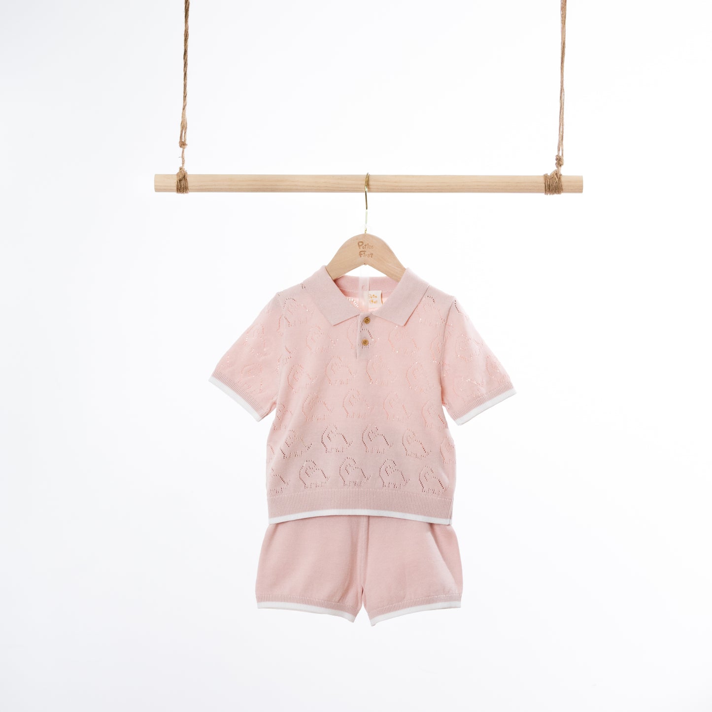Long neck Dinosaur / Stegosaurus Polo Sets (18-24M / 2-3Y)