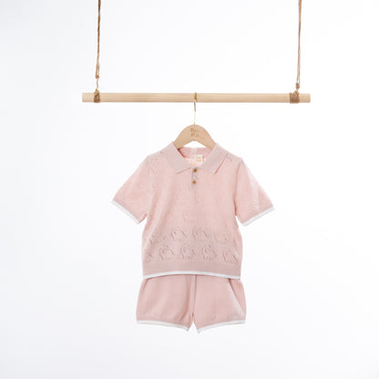 Long neck Dinosaur / Stegosaurus Polo Sets (18-24M / 2-3Y)