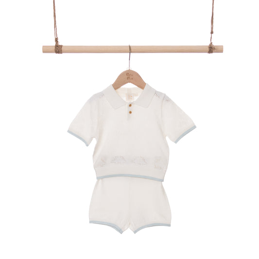 Stegosaurus Polo Sets (18-24M / 2-3Y)
