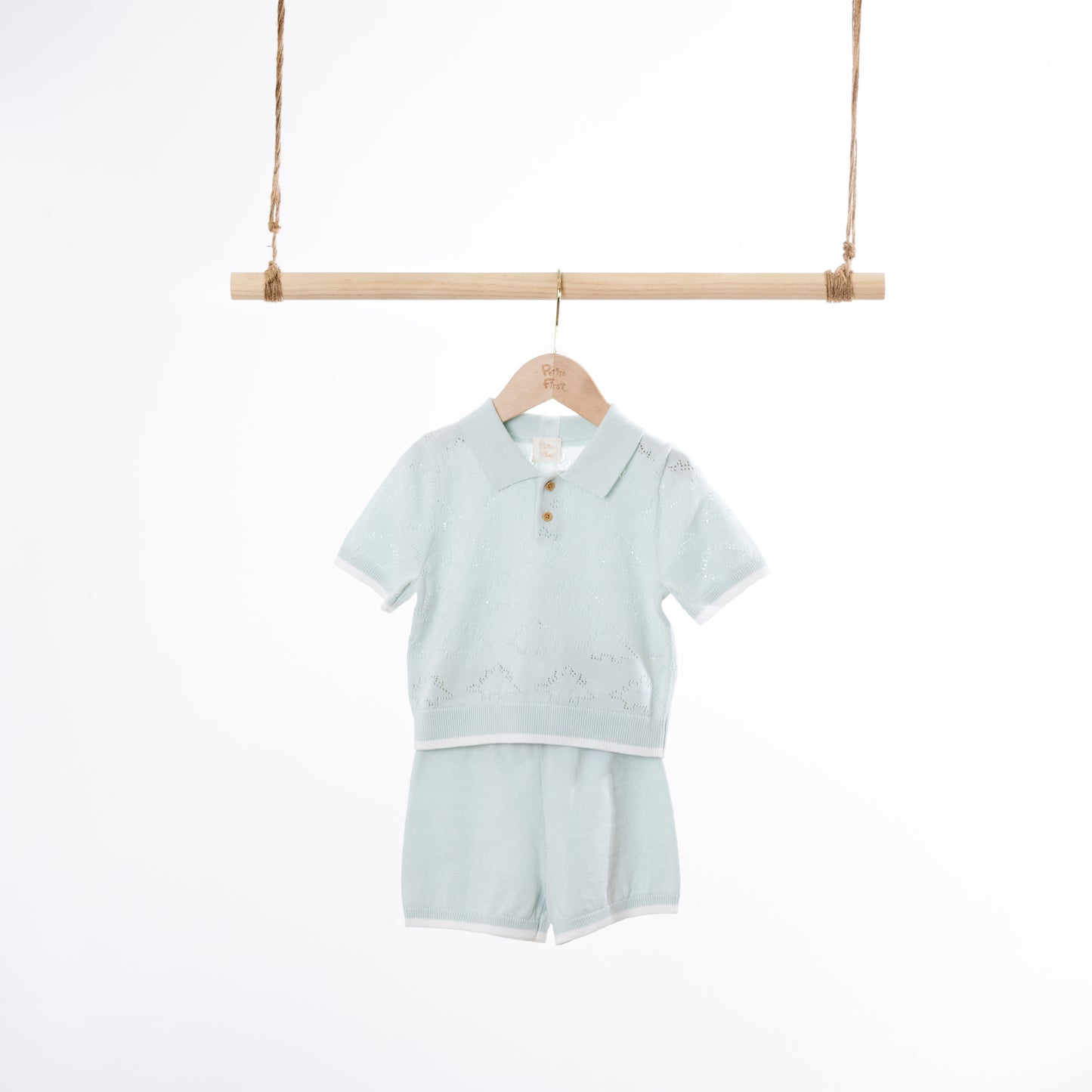 Long neck Dinosaur / Stegosaurus Polo Sets (18-24M / 2-3Y)