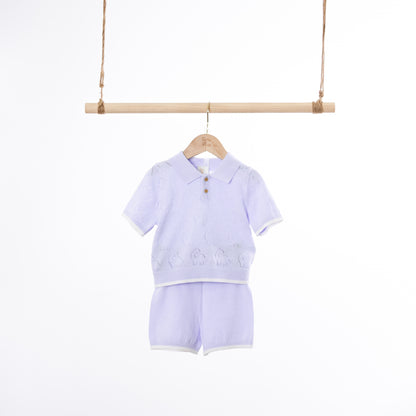 Long neck Dinosaur / Stegosaurus Polo Sets (18-24M / 2-3Y)