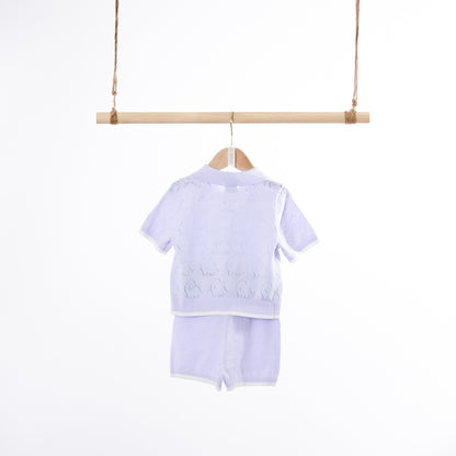 Long neck Dinosaur / Stegosaurus Polo Sets (18-24M / 2-3Y)