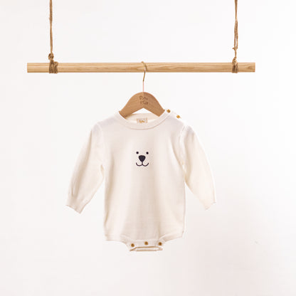 Crew Neck LS Knitting Romper - Bruno (6-12M / 18-24M)