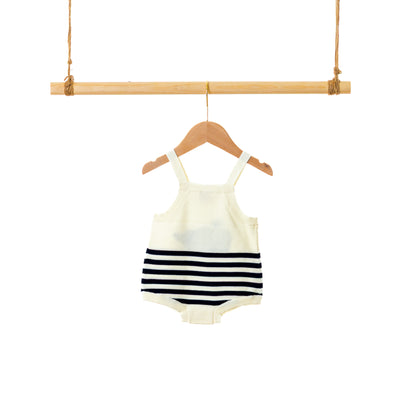 Romper / Onesie | Whale Printed Knitted