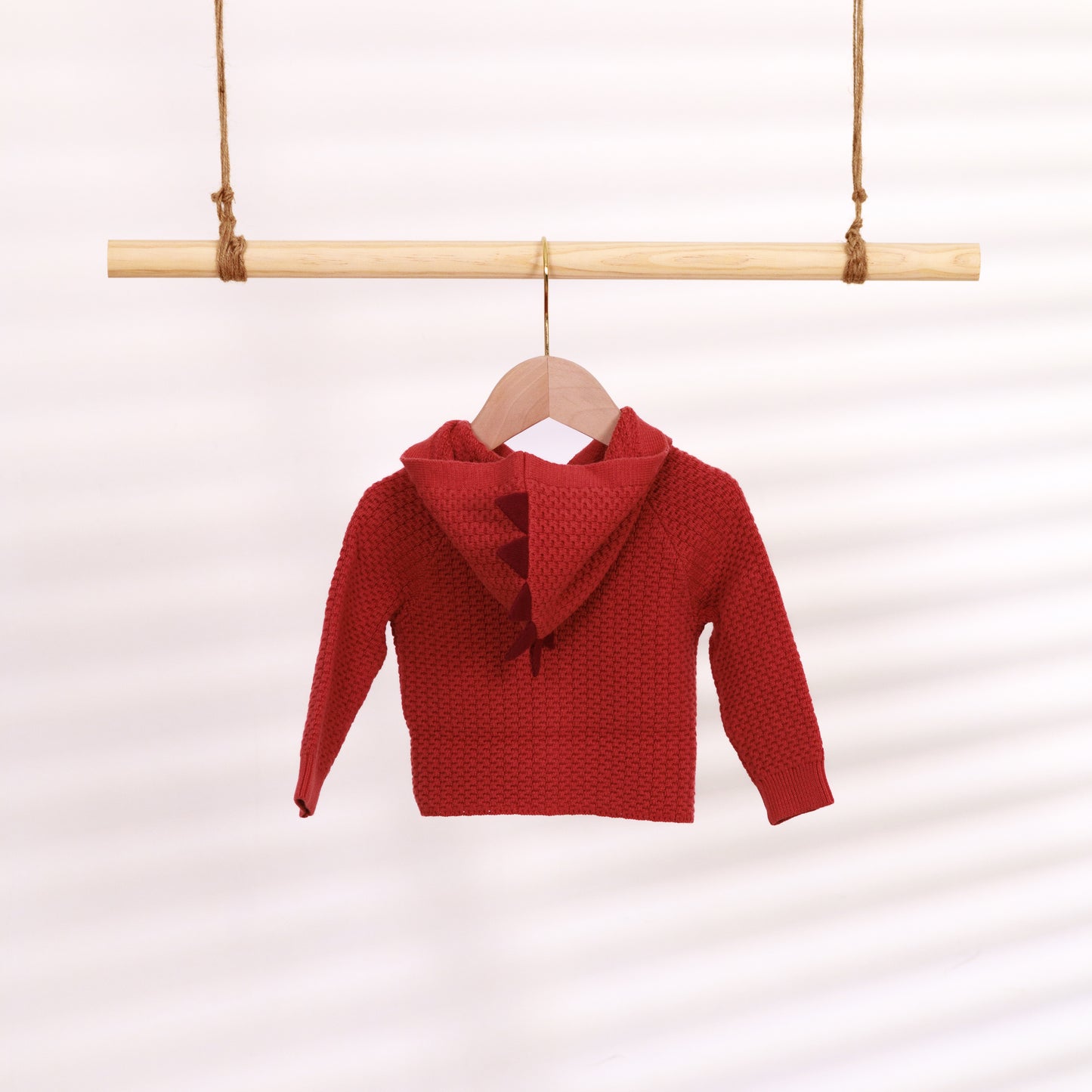 Hooded Cardigan | Dinosaur (6-12M)