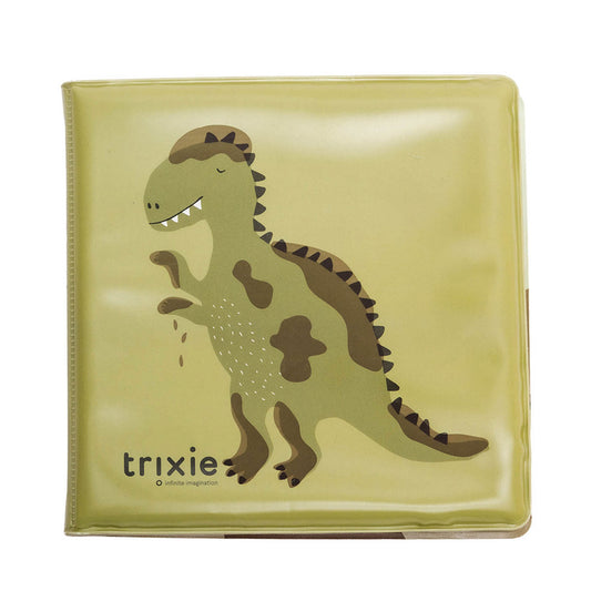 Trixie Colour Changing Bath Book - Muddy Mr. Dino