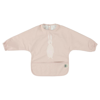 Trixie Waterproof Long Sleeve Bib - Mrs. Rabbit