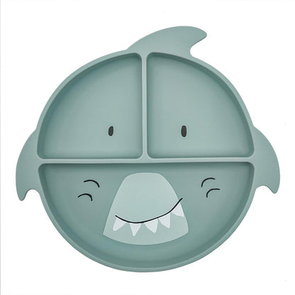 Trixie Silicone Divided Suction Plate - Mr. Shark