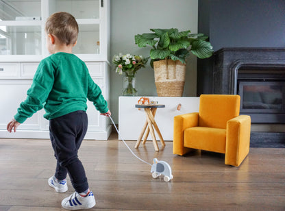 Tryco Wooden Elephant Pull-Along Toy